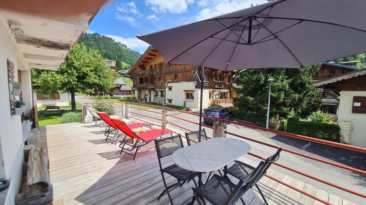 Appartement La Duchere Le Plan-La Giettaz Massif Des Aravis المظهر الخارجي الصورة