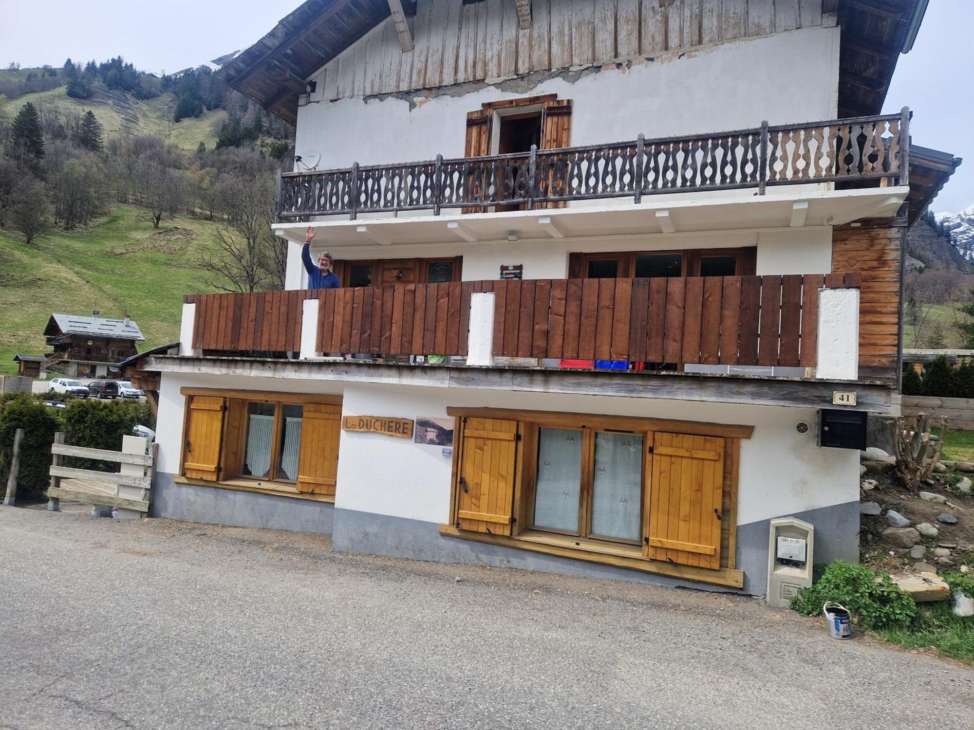 Appartement La Duchere Le Plan-La Giettaz Massif Des Aravis المظهر الخارجي الصورة