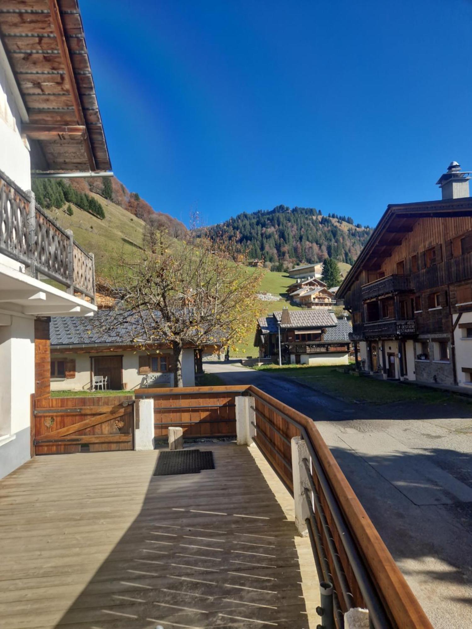 Appartement La Duchere Le Plan-La Giettaz Massif Des Aravis المظهر الخارجي الصورة